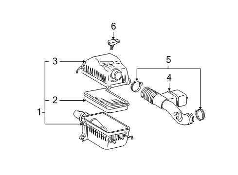2002 Toyota Tundra Filters Diagram