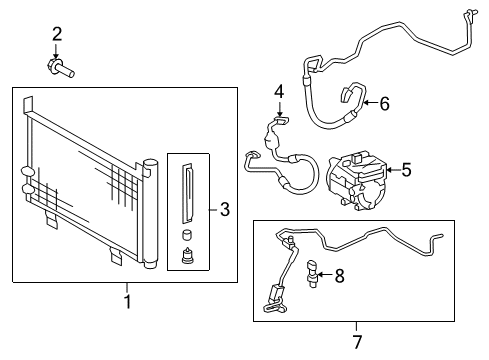 2008 Toyota Camry Air Conditioner Diagram