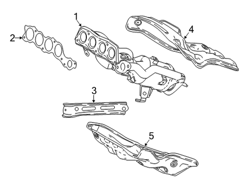 2025 Toyota Highlander Exhaust Manifold Diagram