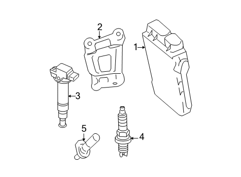 2011 Toyota Yaris Powertrain Control Diagram