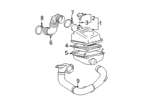 2006 Toyota Corolla Filters Diagram