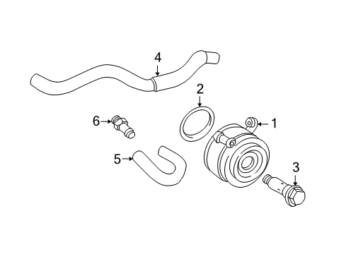 2001 Toyota Tundra Oil Cooler Diagram
