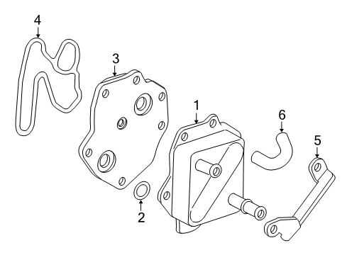2013 Toyota Land Cruiser Oil Cooler Diagram
