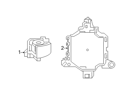 2021 Toyota Avalon Electrical Components Diagram