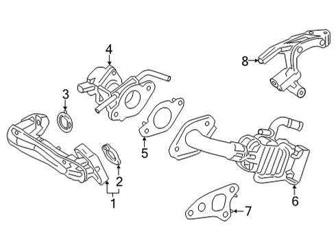 2024 Toyota Venza EGR System Diagram