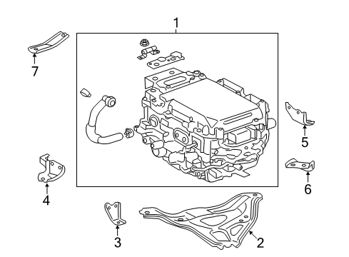 2012 Toyota Camry Electrical Components Diagram