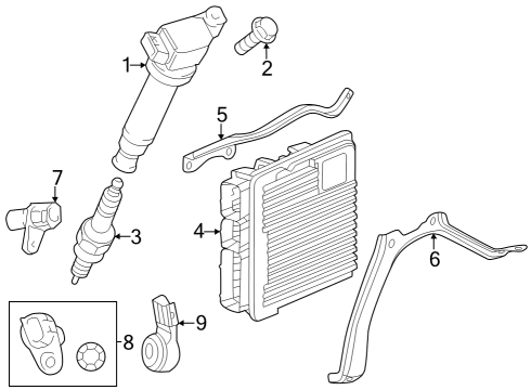 2025 Toyota Grand Highlander Powertrain Control Diagram