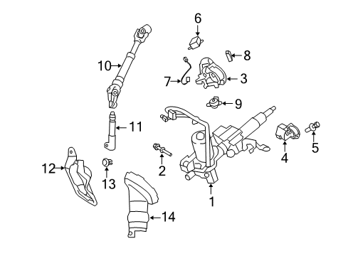2009 Toyota Corolla Ignition Lock Diagram