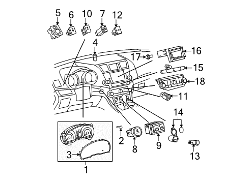 2010 Toyota Highlander Lift Gate Diagram