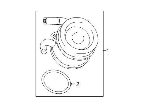 2012 Toyota Tundra Engine Oil Cooler Diagram