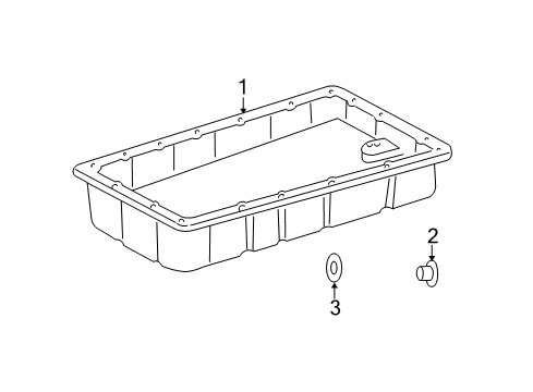 2012 Toyota Tacoma Transmission Components Diagram