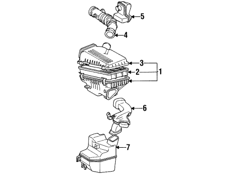 1996 Toyota Celica Filters Diagram
