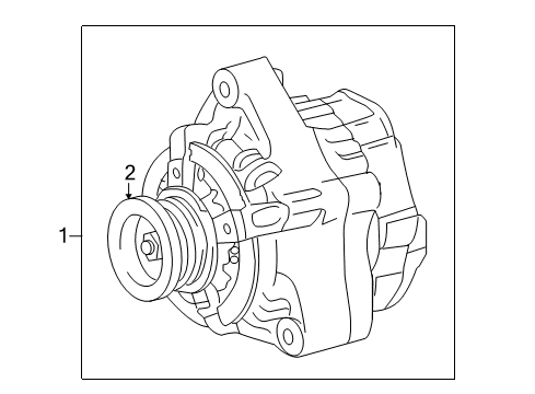 2019 Toyota Sequoia Alternator Diagram
