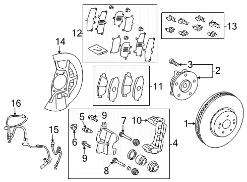 2025 Toyota Crown Signia Anti-Lock Brakes Diagram