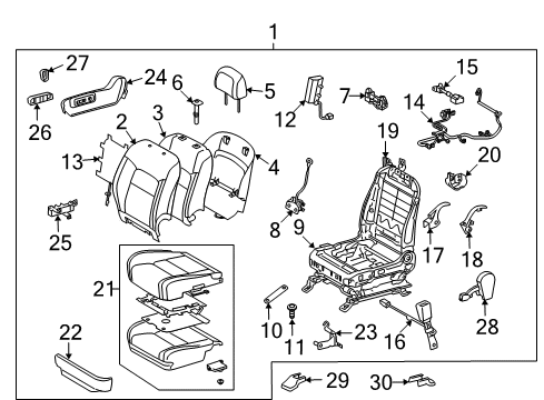 2009 Toyota Land Cruiser Heated Seats Diagram