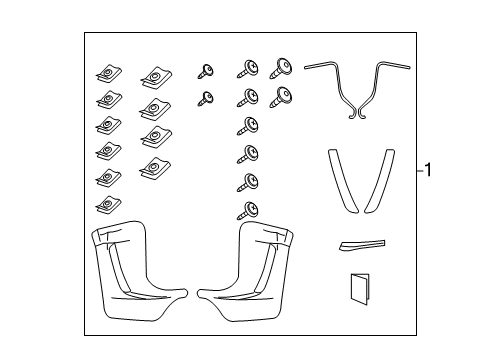 2008 Scion xB Spoiler Diagram