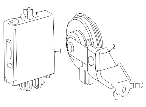 2025 Toyota Tacoma Alarm System Diagram