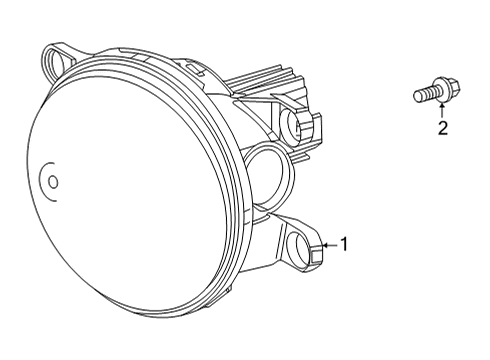 2025 Toyota Sienna Fog Lamps Diagram