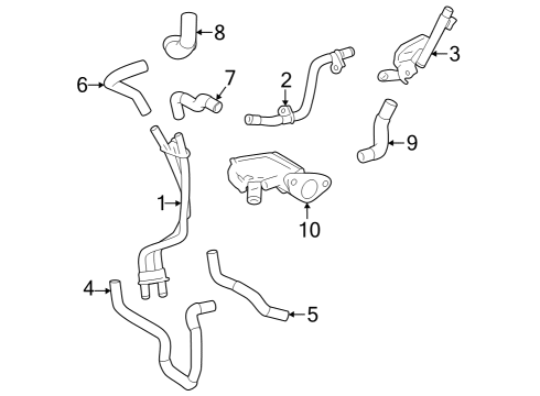 2025 Toyota Tundra Cooling System Diagram