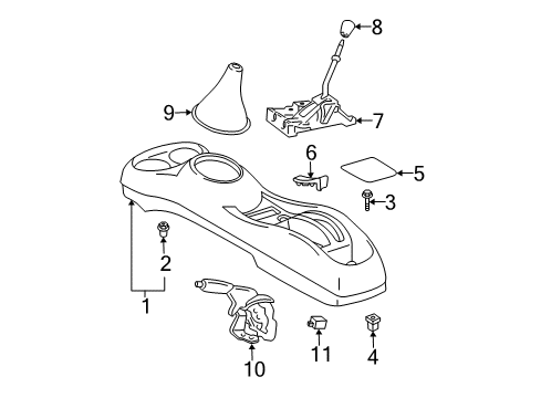 2005 Scion xB Switches Diagram