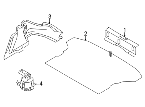 2023 Toyota GR86 Interior Trim - Rear Body Diagram 2 - Thumbnail