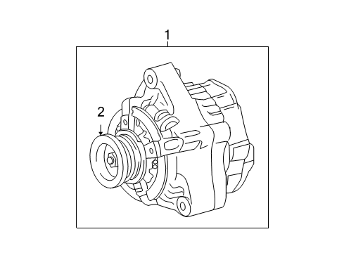 2010 Toyota Tundra Alternator Diagram 2 - Thumbnail
