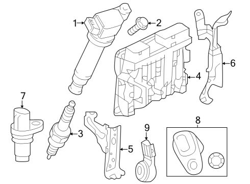2025 Toyota Grand Highlander Ignition System Diagram 2 - Thumbnail