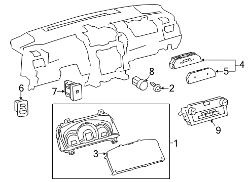 2014 Toyota Camry Lane Departure Warning Diagram
