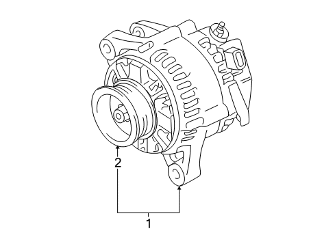 2009 Toyota Tacoma Alternator Diagram