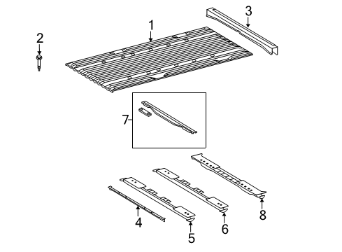 2013 Toyota Tundra Floor Diagram 8 - Thumbnail