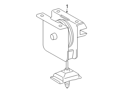 2009 Toyota Tacoma Spare Tire Carrier Diagram