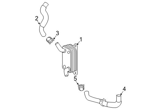 2025 Toyota Corolla Oil Cooler Diagram