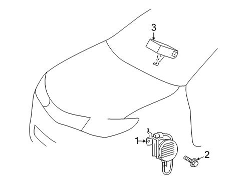 2017 Toyota Camry Electrical Components Diagram 2 - Thumbnail