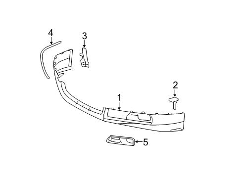 2009 Toyota Camry Spoiler Diagram