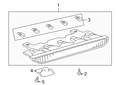 2002 Toyota Prius Bulbs Diagram