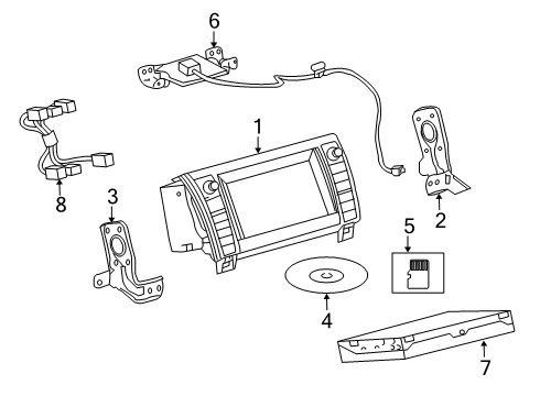 2019 Toyota Sequoia Navigation System Diagram