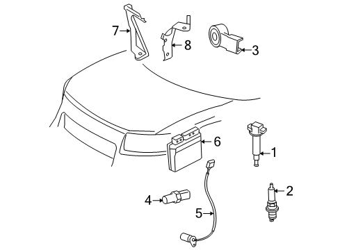 2013 Scion xB Powertrain Control Diagram