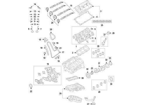 2021 Toyota Avalon Engine Mounting Diagram 2 - Thumbnail