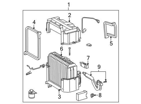 2000 Toyota Tacoma Air Conditioner Diagram