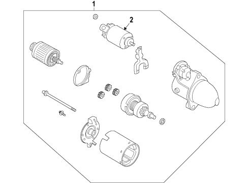 2014 Scion iQ Starter Diagram 2 - Thumbnail
