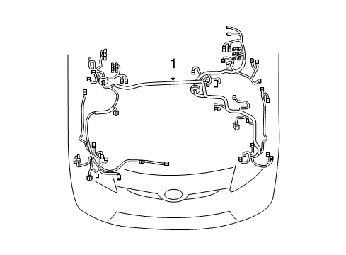 2012 Toyota Prius V Wiring Harness Diagram