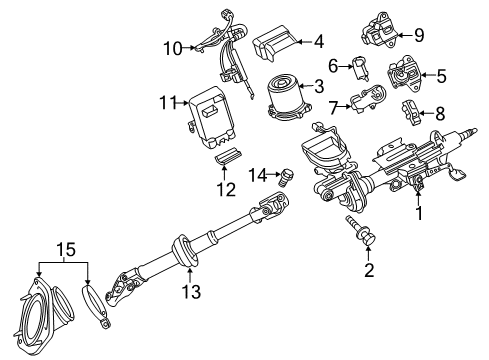 2017 Toyota Highlander Ignition Lock Diagram