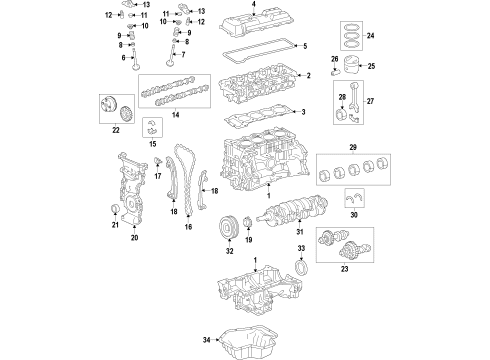 2013 Toyota Avalon Balance Shafts Diagram
