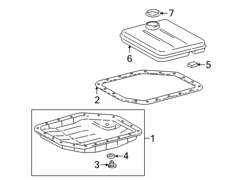 2002 Toyota Celica Automatic Transmission Diagram