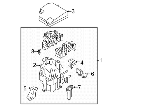 2024 Toyota GR86 Fuse & Relay Diagram 2 - Thumbnail