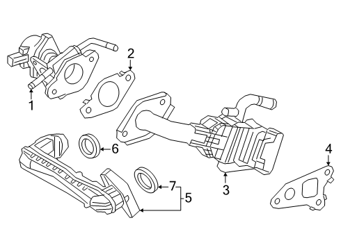 2025 Toyota Camry EGR System Diagram