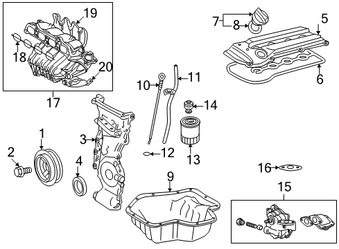 2007 Toyota Camry Filters Diagram