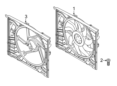 2022 Toyota GR Supra Cooling Fan Diagram