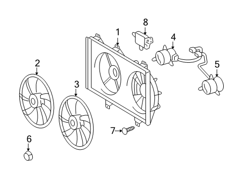 2012 Toyota Venza Cooling Fan Diagram