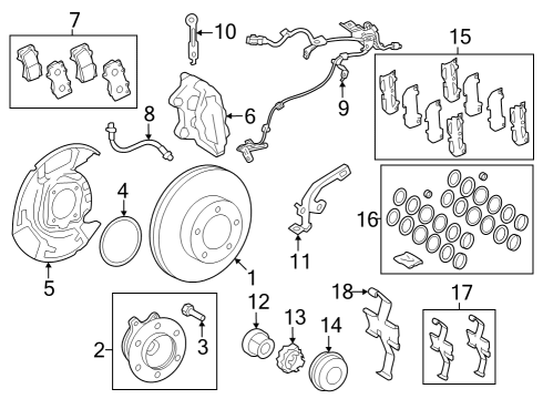 2025 Toyota Tundra Anti-Lock Brakes Diagram